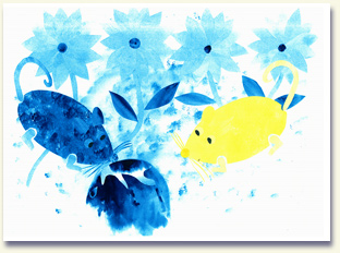 Blue Mouse, Yellow Mouse